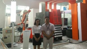 廣州基石工業(yè)接受畢加展覽采訪(fǎng)